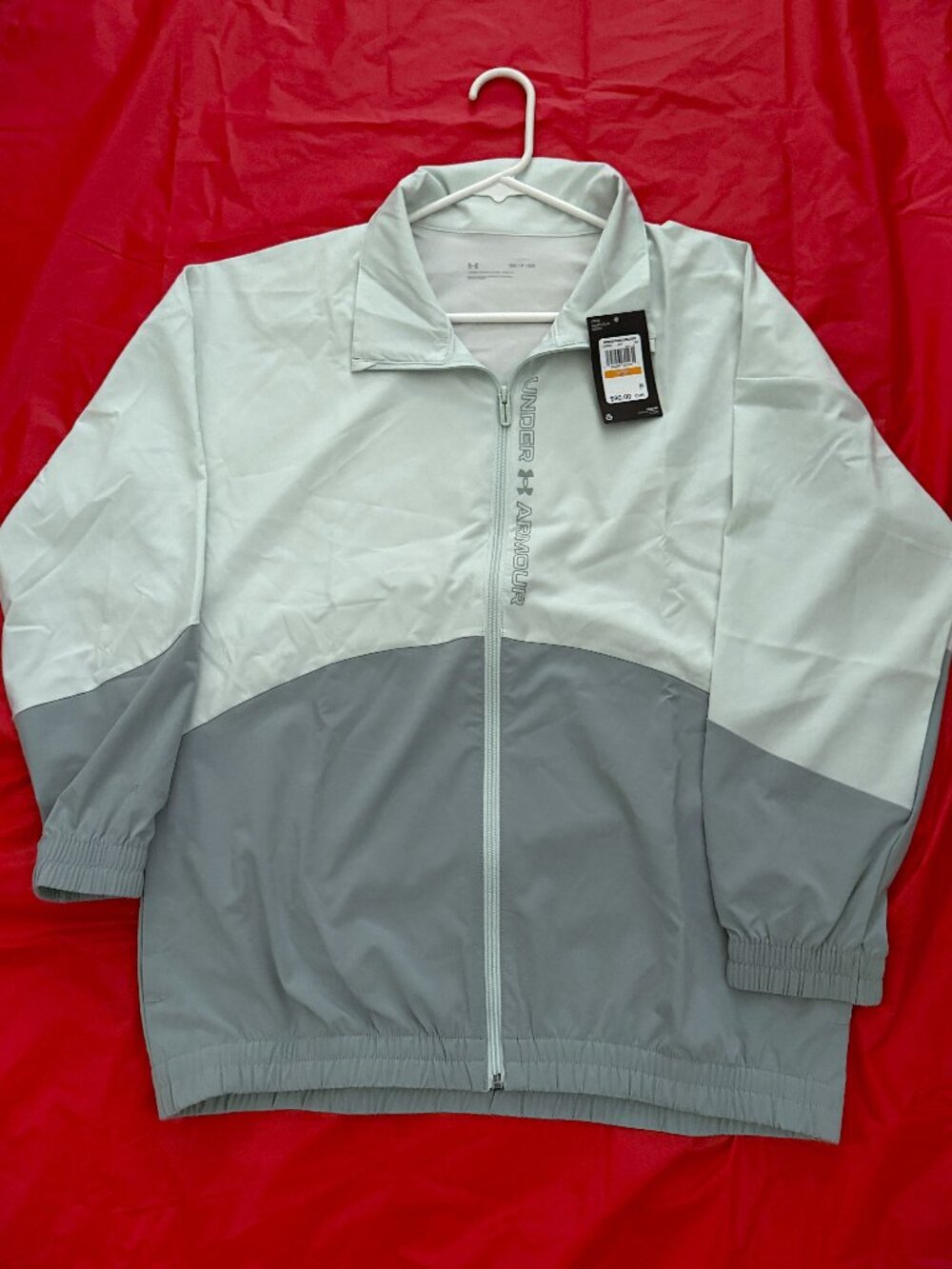 Under Armour Women's Storm Woven Oversized Full Zip Jacket Windbreaker NWT